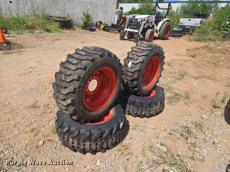 (4) 27/10.5-15 NHS Titan Tires And Wheels - photo 5