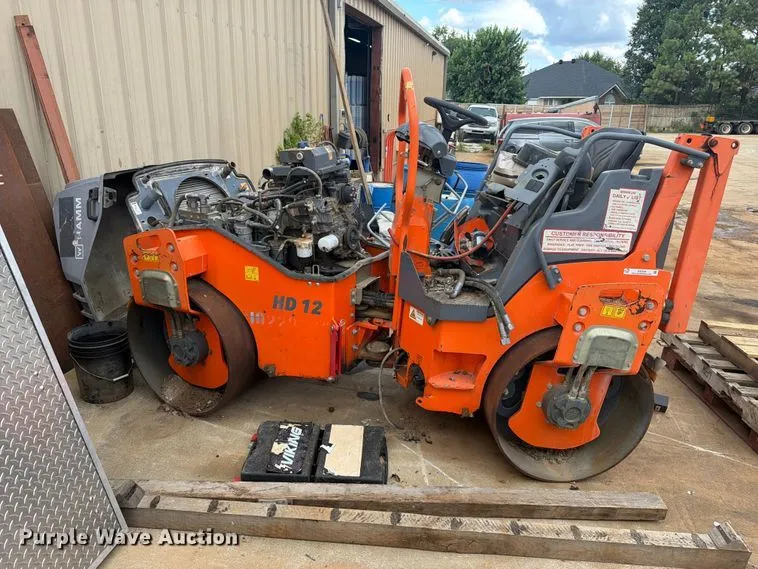 2018 Hamm HD12VV Double Drum Vibratory Roller