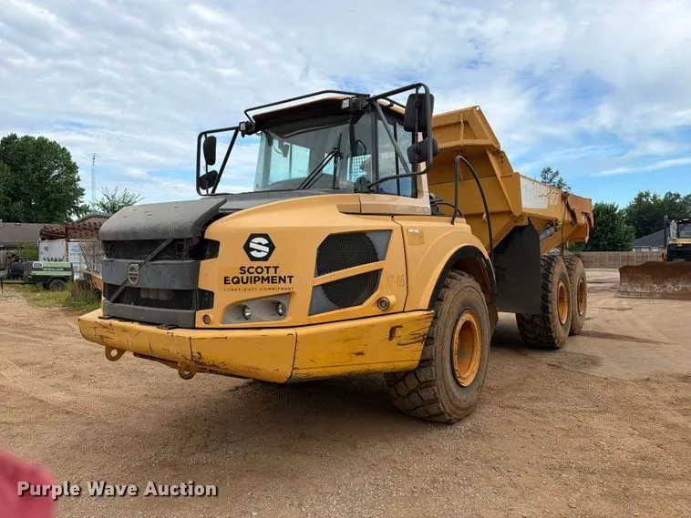 2012 Volvo A25F Articulated Haul Truck