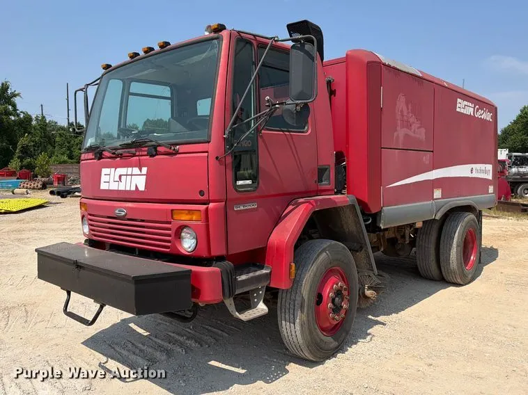 2002 Sterling Truck SC8000 Street Sweeper Truck