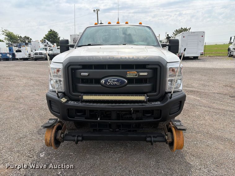 2015 Ford F250 Super Duty Ext. Cab Utility Bed Pickup Truck - photo 2