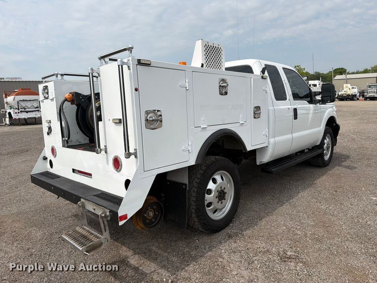 2015 Ford F250 Super Duty Ext. Cab Utility Bed Pickup Truck - photo 5