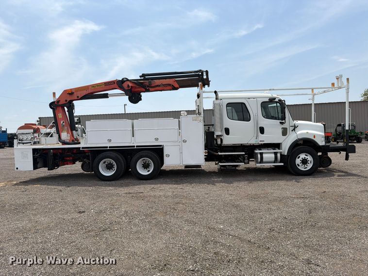 2007 Freightliner Business Class M2 Crew Cab Crane Truck - photo 4