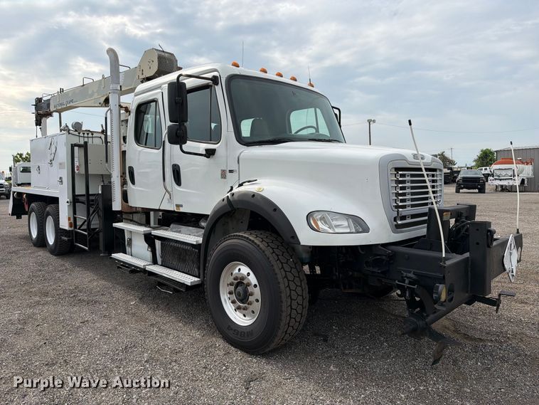 2012 Freightliner Business Class M2 Crew Cab Crane Truck - photo 3