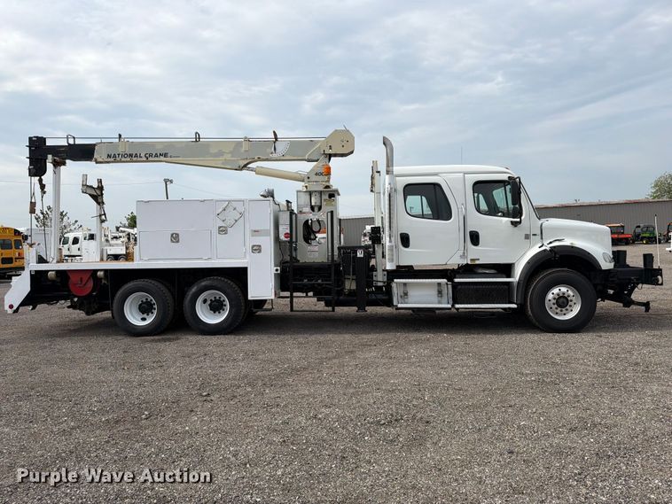 2012 Freightliner Business Class M2 Crew Cab Crane Truck - photo 4