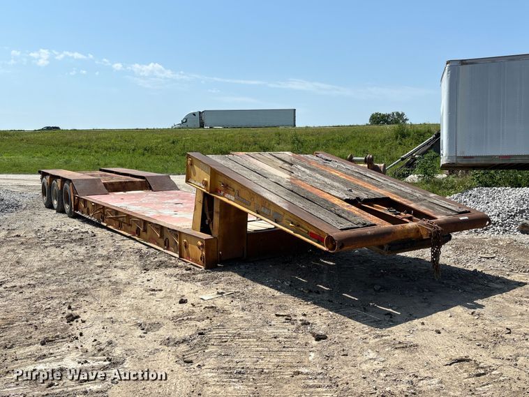 1972 Loadcraft LDD3-40-SFG Lowboy Equipment Trailer - photo 3