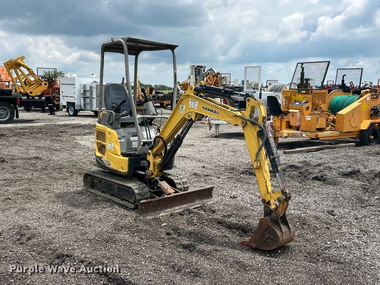 2012 Yanmar Vio17 Universal Mini Excavator - photo 3