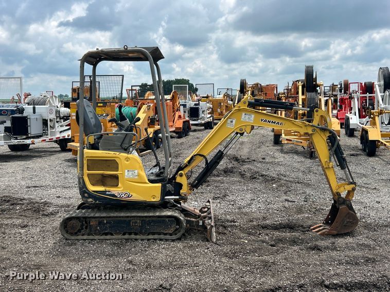 2012 Yanmar Vio17 Universal Mini Excavator - photo 4