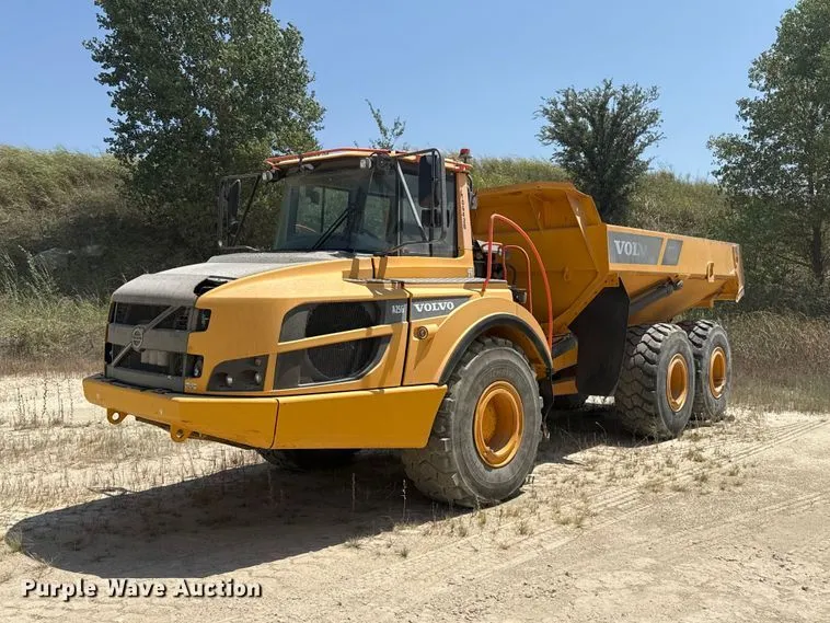 2016 Volvo A25G Articulated Haul Truck