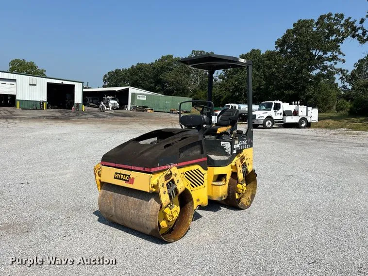 Hypac C747C Double Drum Vibratory Roller
