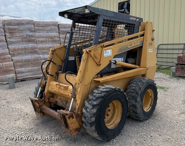 1996 Case 1845C Uni-Loader Skid Steer Loader