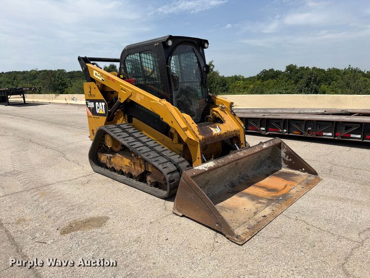 2014 Caterpillar 289D Tracked Skid Steer Loader - photo 3