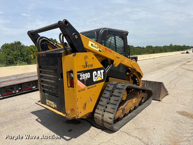 2014 Caterpillar 289D Tracked Skid Steer Loader - photo 5