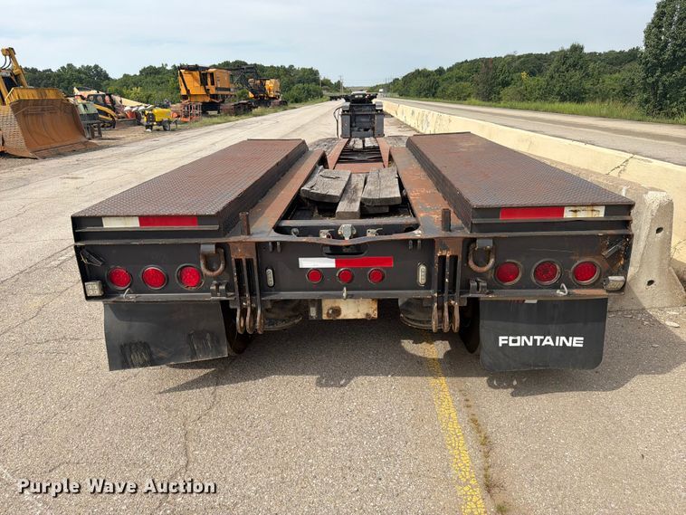 2007 Trail King TK110HDG-533 Lowboy Equipment Trailer - photo 5