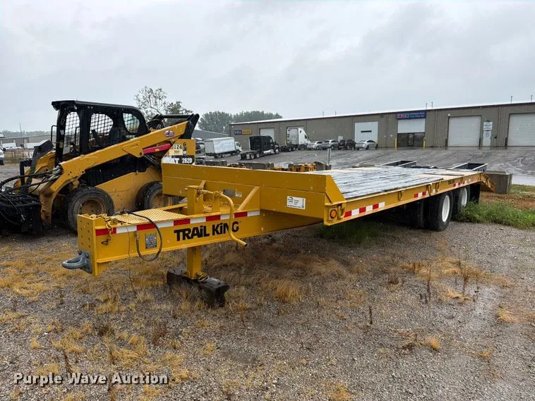 2001 Trail King TK20-2500 Equipment Trailer