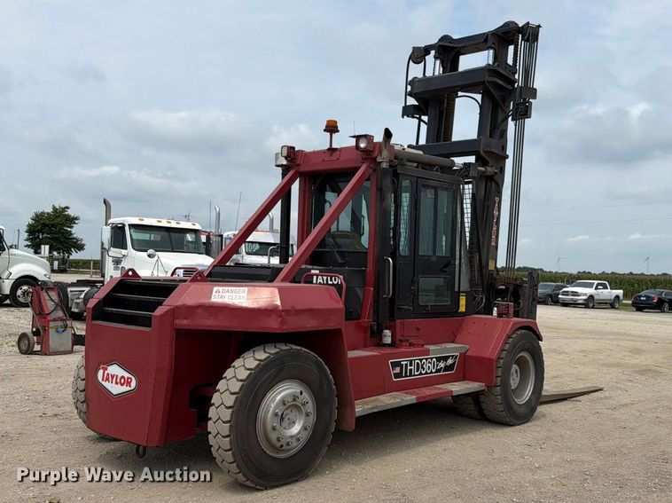 2002 Taylor THD-360L Forklift - photo 5
