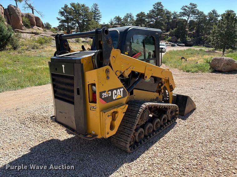 2015 Caterpillar 257D Tracked Skid Steer Loader - photo 5