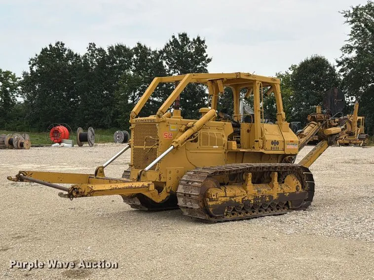 1991 Komatsu D65E-8 Cable Plow