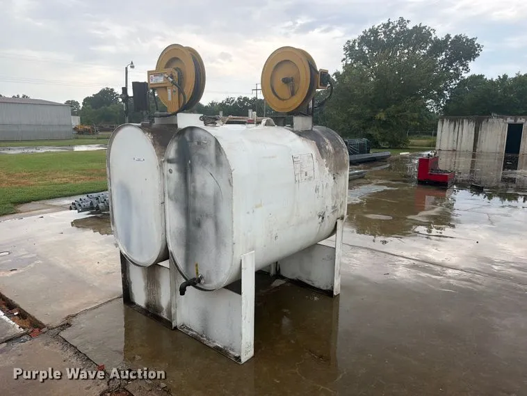 (2) Industrial Oils Unlimited 424 Oil Distribution Tanks