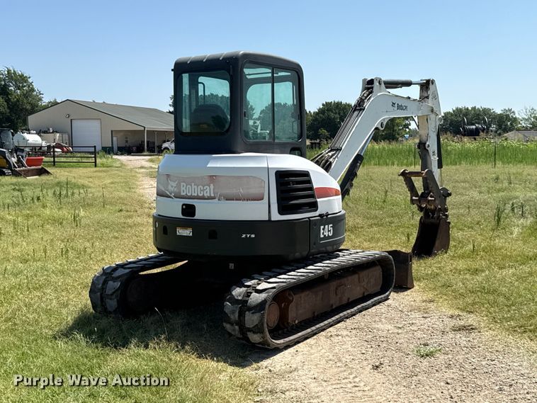 2011 Bobcat E45 Mini Excavator - photo 5
