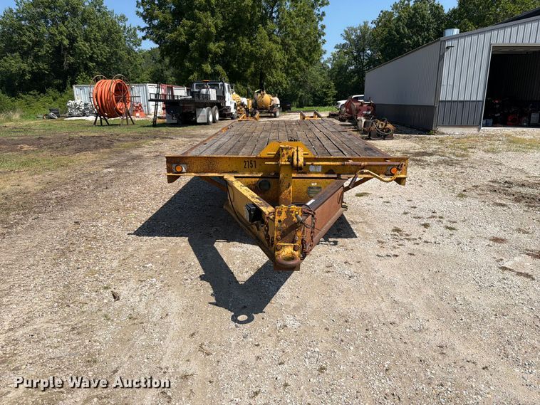 1993 CZ Engineering CZ32KT Equipment Trailer - photo 2