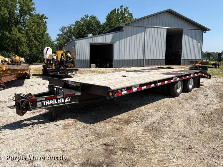 2011 Trail King Industries TK24LP 262 Equipment Trailer