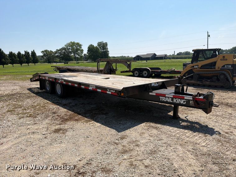 2011 Trail King Industries TK24LP 262 Equipment Trailer - photo 3