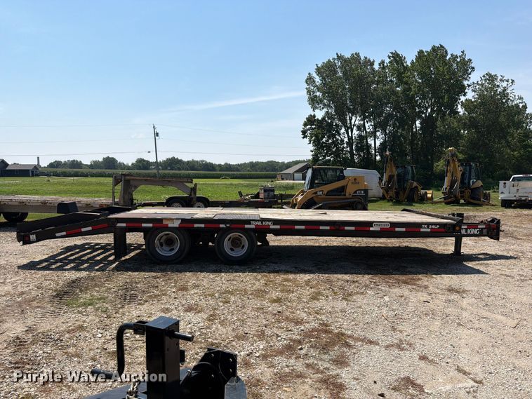 2011 Trail King Industries TK24LP 262 Equipment Trailer - photo 4
