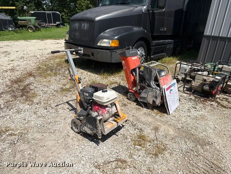 (2) Concrete Saws