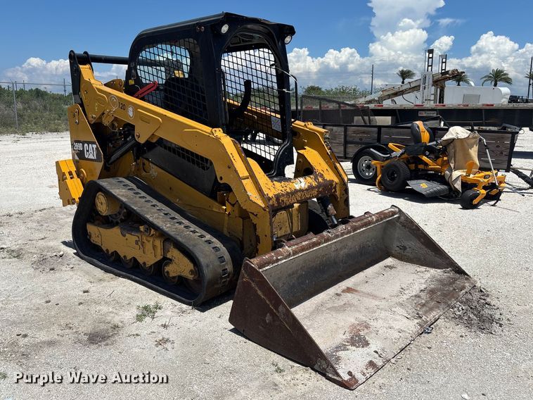 Caterpillar 259D Tracked Skid Steer Loader - photo 3