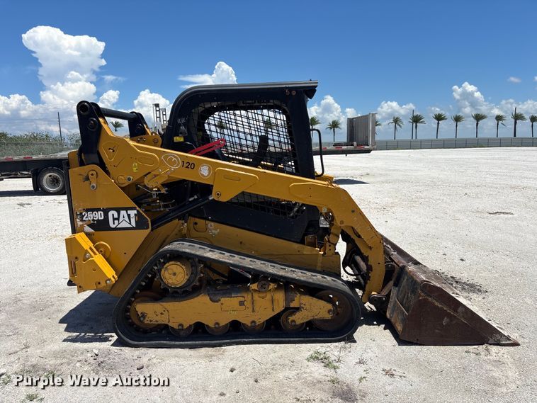 Caterpillar 259D Tracked Skid Steer Loader - photo 4