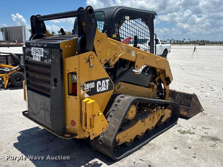 Caterpillar 259D Tracked Skid Steer Loader - photo 5