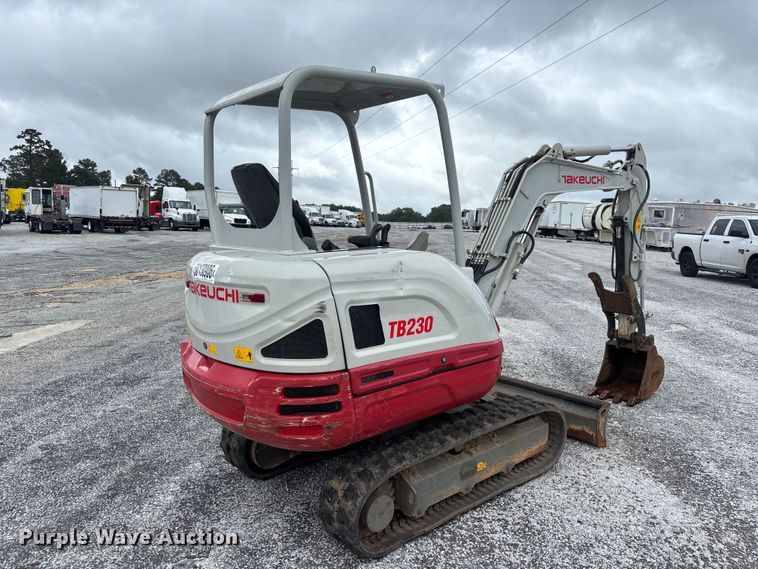 2023 Takeuchi TB230 Mini Excavator - photo 5