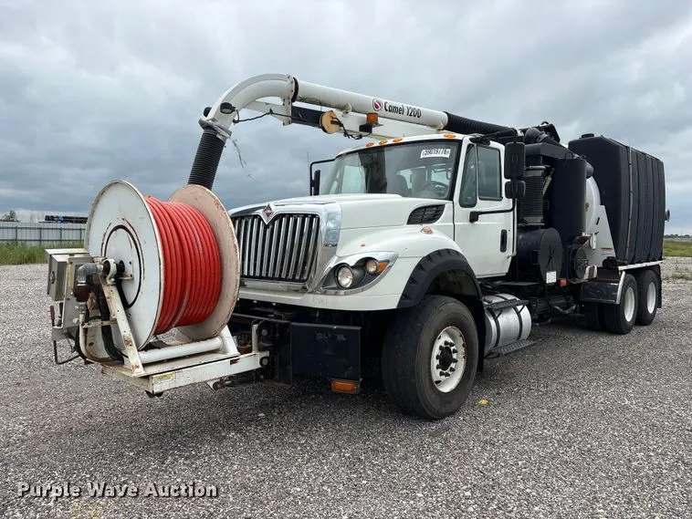 2017 International 7600 Sewer Jetter Truck