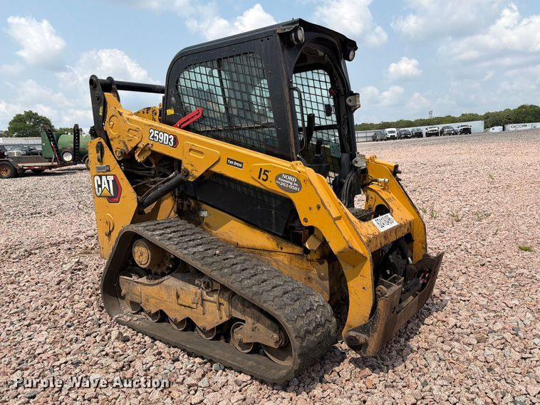 2021 Caterpillar 259D3 Tracked Skid Steer Loader - photo 3