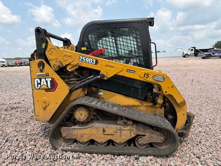 2021 Caterpillar 259D3 Tracked Skid Steer Loader - photo 4