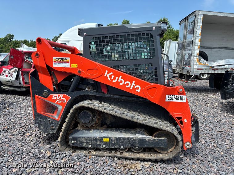 2023 Kubota SVL75-3 Tracked Skid Steer Loader - photo 4