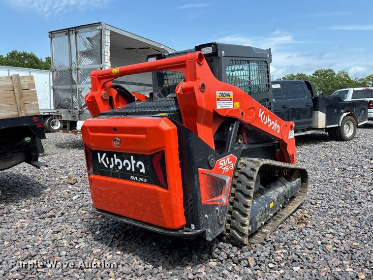 2023 Kubota SVL75-3 Tracked Skid Steer Loader - photo 5