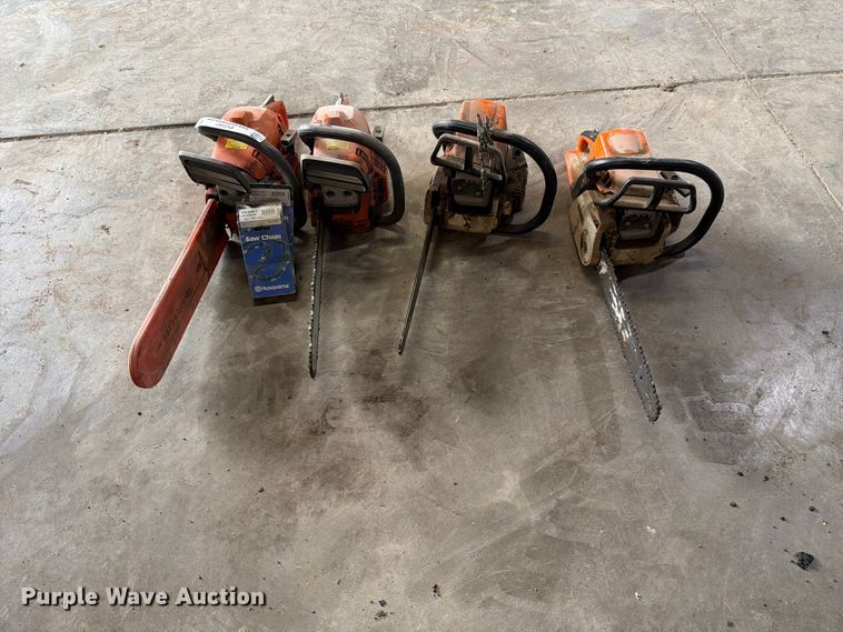 (4) Chainsaws - photo 2