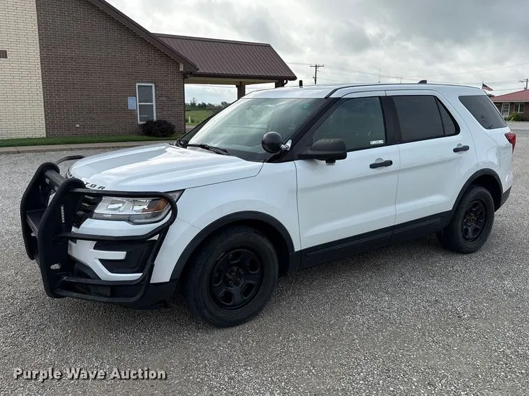 2018 Ford Explorer Police SUV