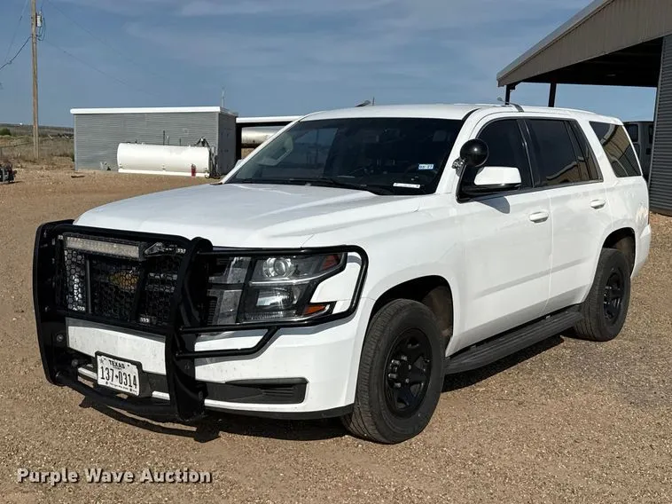 2018 Chevrolet Tahoe Police SUV