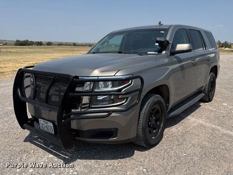 2018 Chevrolet Tahoe Police SUV