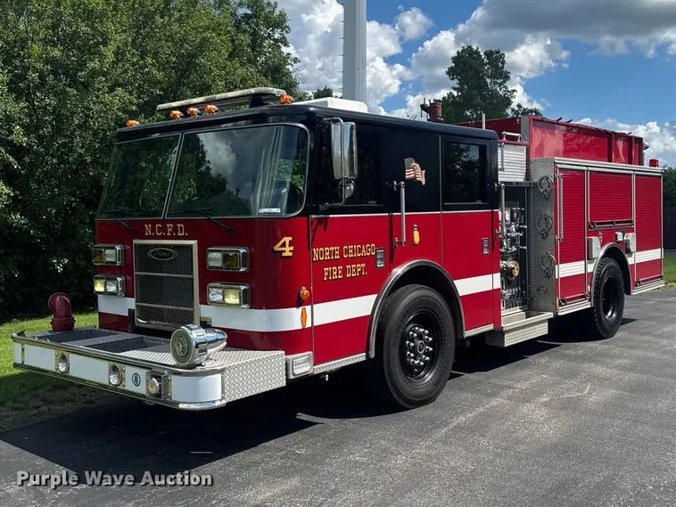 2011 Pierce Manufacturing Custom Contender Pumper Fire Truck
