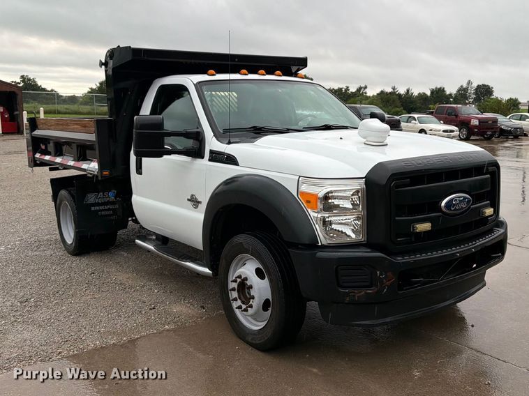 2011 Ford F550 Super Duty Dump Truck - photo 3
