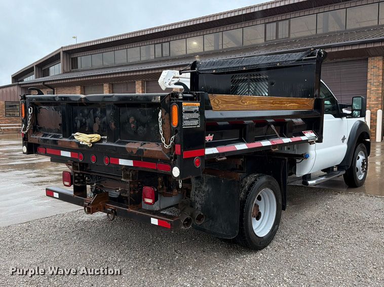 2011 Ford F550 Super Duty Dump Truck - photo 5