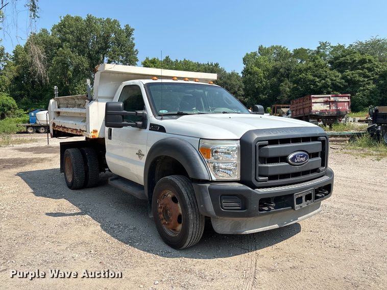 2012 Ford F450 Super Duty Dump Truck - photo 3