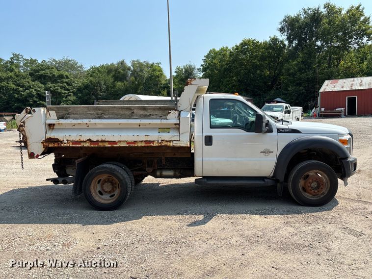 2012 Ford F450 Super Duty Dump Truck - photo 4