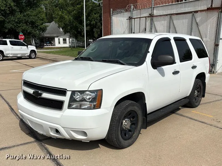 2011 Chevrolet Tahoe Police SUV