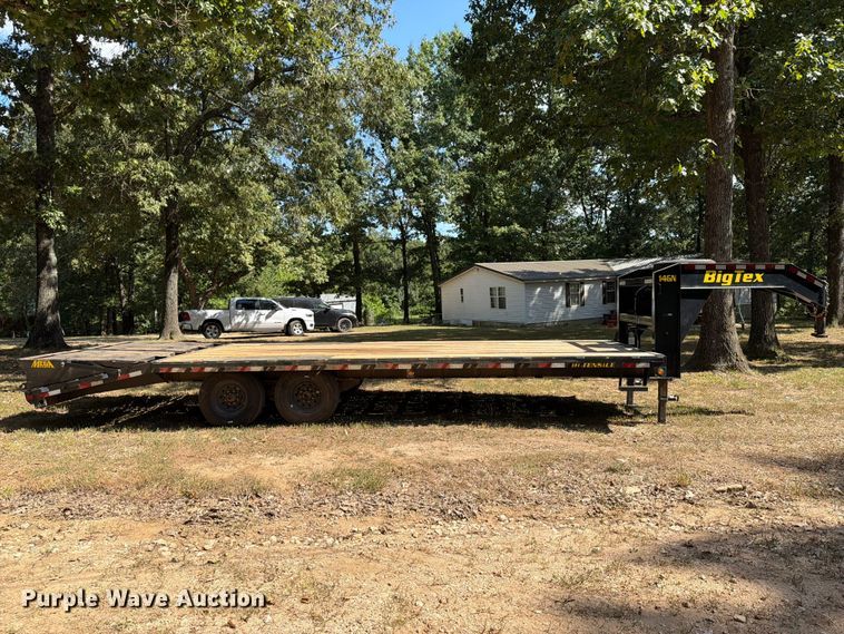 2022 Big Tex 14GN-20BK+5MR Equipment Trailer - photo 4