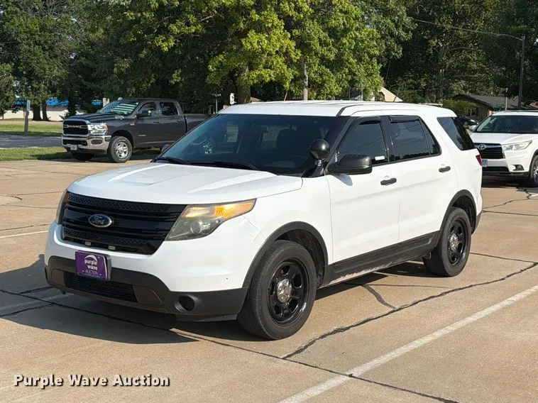 2015 Ford Explorer Police SUV